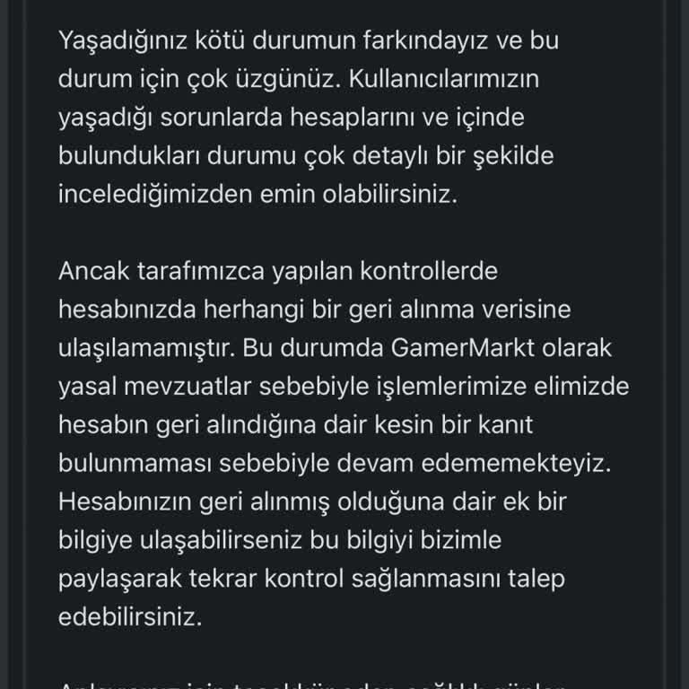 Satın Aldığım Valorant Hesabı 1 Yıl Sonra Çalındı, Gamermarkt Sorumluluk Almıyor