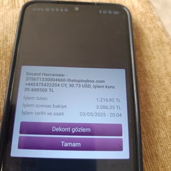 Hesabımdan Onaysız Para Çekimi Mağduriyeti