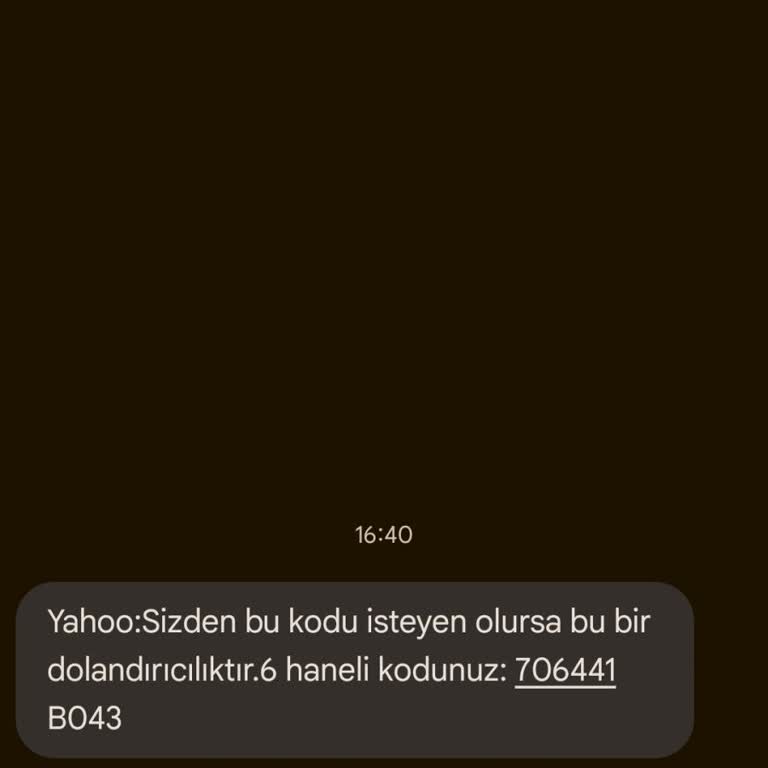 Hesabım Olmadan Gelen Doğrulama Kodları Güvenimi Sarsıyor