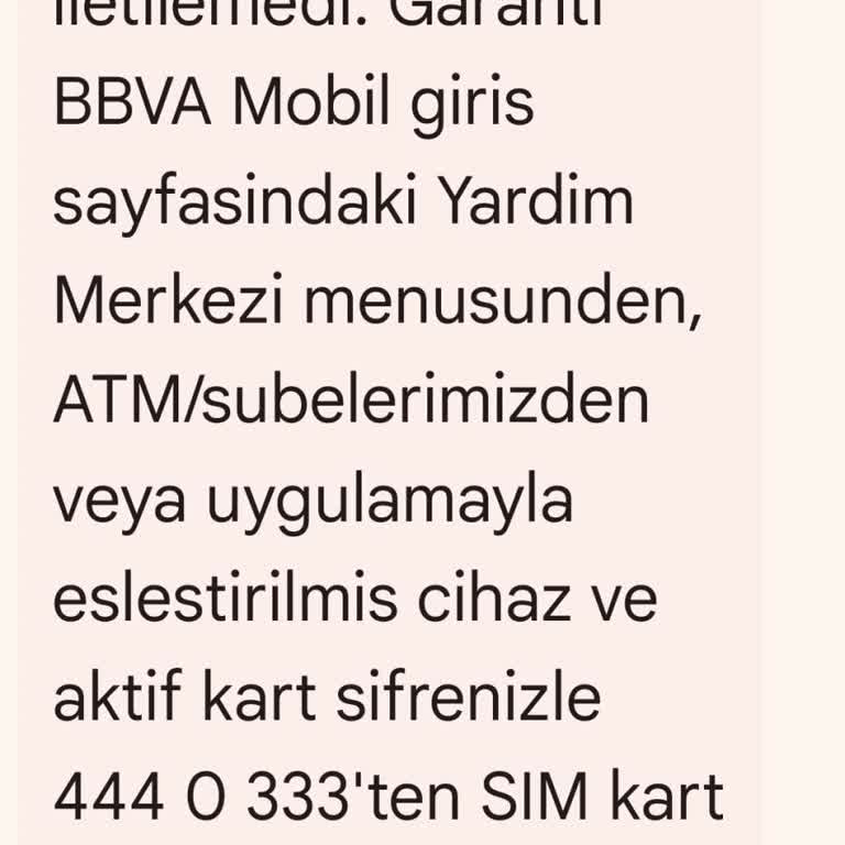 Sim Kart Uyarısı Ve Uygulamaya Giriş Sorunu Mağduriyeti