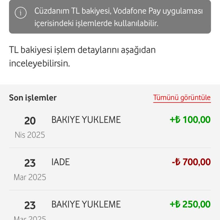 Vodafone Pay İade Sorunu: Param Ve Kuponum İki Aydır Yatırılmıyor