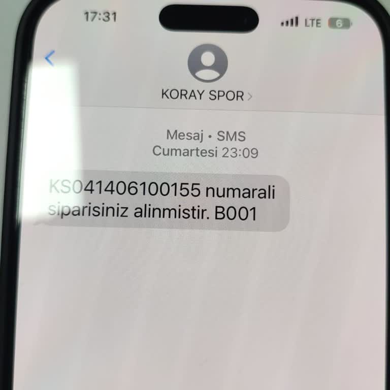 Koray Spordan Siparişim Günlerdir Gelmedi İletişim Yok Mağduriyetim Büyük
