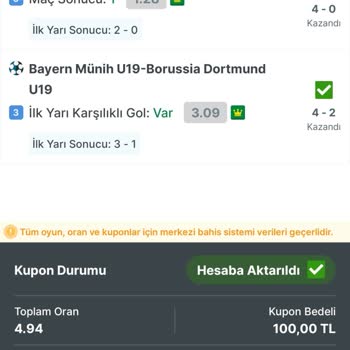 Kazanan Kuponumda Oran Düşüklüğü Ve Haksız Ödeme