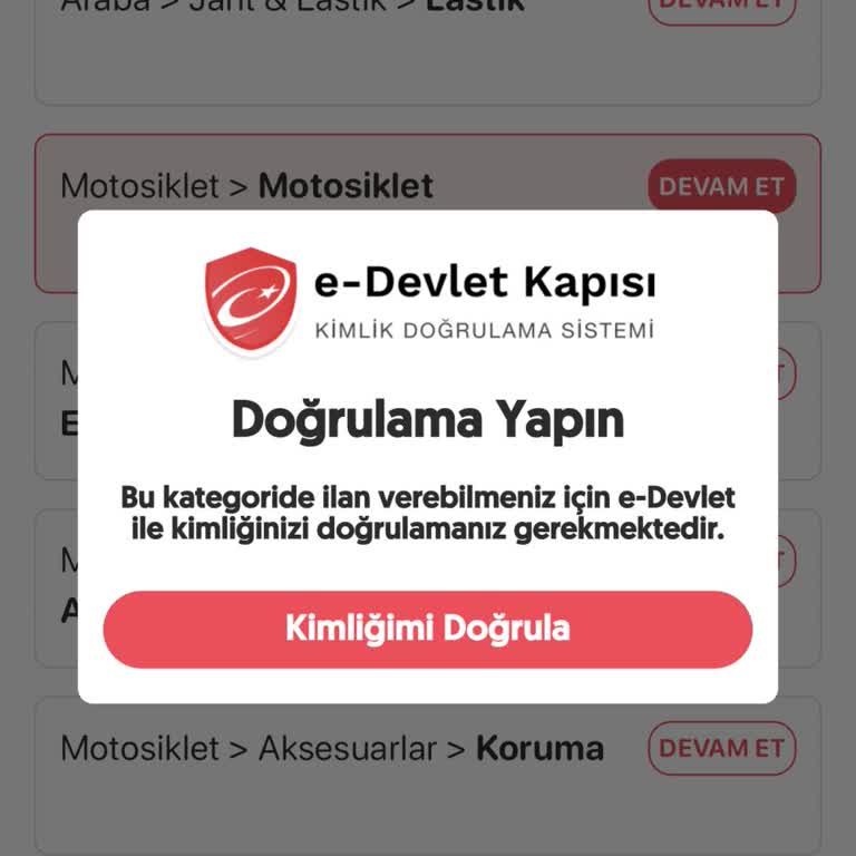 Letgo E-devlet Doğrulama Sorunu Bir Aydır Çözülmüyor