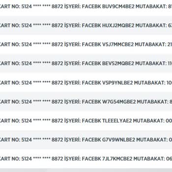 Banka Kartımdan Bilgim Dışında Facebook Üzerinden Yüksek Miktarda Para Çekilmesi