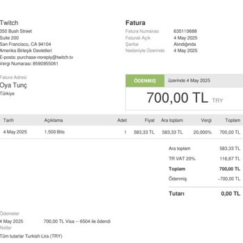 Haberim Olmadan Hesabımdan 2350 TL Bit Satın Alındı, Para İademi İstiyorum