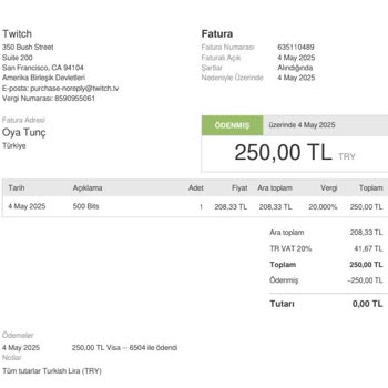 Haberim Olmadan Hesabımdan 2350 TL Bit Satın Alındı, Para İademi İstiyorum