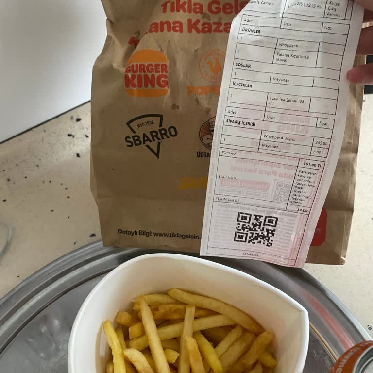 Eksik Kova Patates Ve Dikkate Alınmayan Sipariş Notu