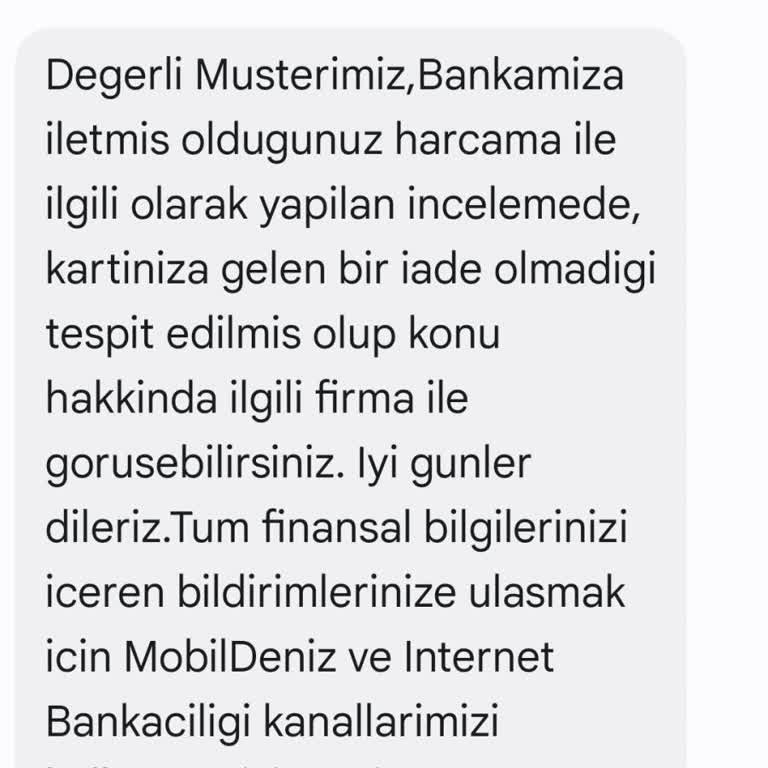 Ücret İadesi Sorunu Ve Sorumluluktan Kaçan Müşteri Hizmetleri