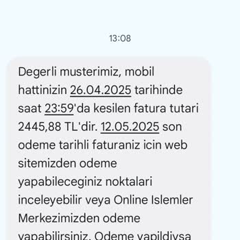 Haksız Yüksek Fatura Ve Açıklanamayan Ücretlendirme Sorunu