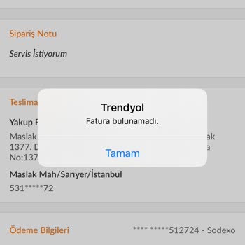 Siparişim Haksız Yere İptal Edildi, Mağdur Edildim