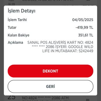 Habersiz Google Play Çekimi: Paramı Geri İstiyorum!