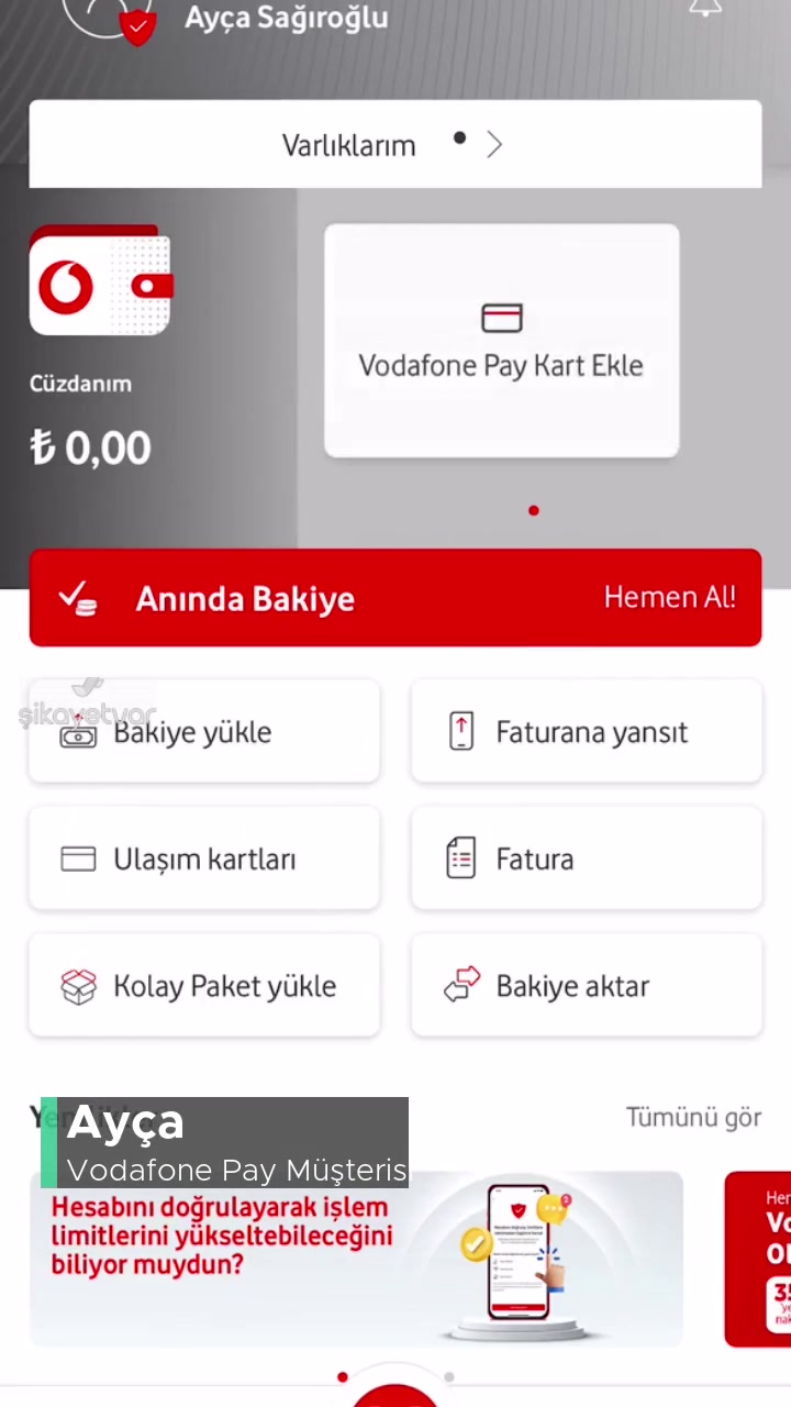 Vodafone Pay Kartlarımı Listelemiyor, Paramı Kullanamıyorum! videonun kapak resmi