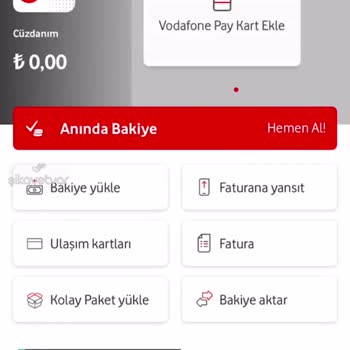 Vodafone Pay Kartlarımı Listelemiyor, Paramı Kullanamıyorum!