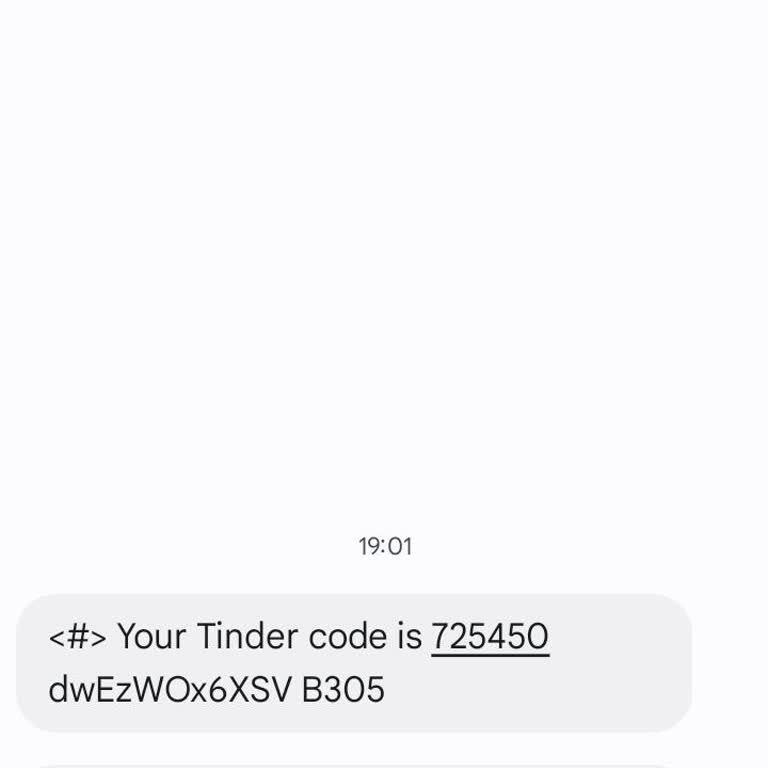 Bilgim Dışında Tinder Doğrulama Kodu Geldi Endişeliyim