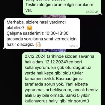 5 Ayda Yıpranan Halıya Kullanıcı Hatası Denmesi Mağduriyetimi Artırdı
