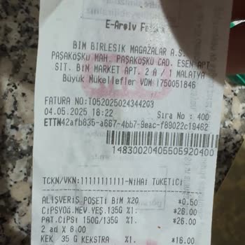 BİM Aldığım Üründen Yabancı Madde Çıktı, Sağlığımız Tehlikede!