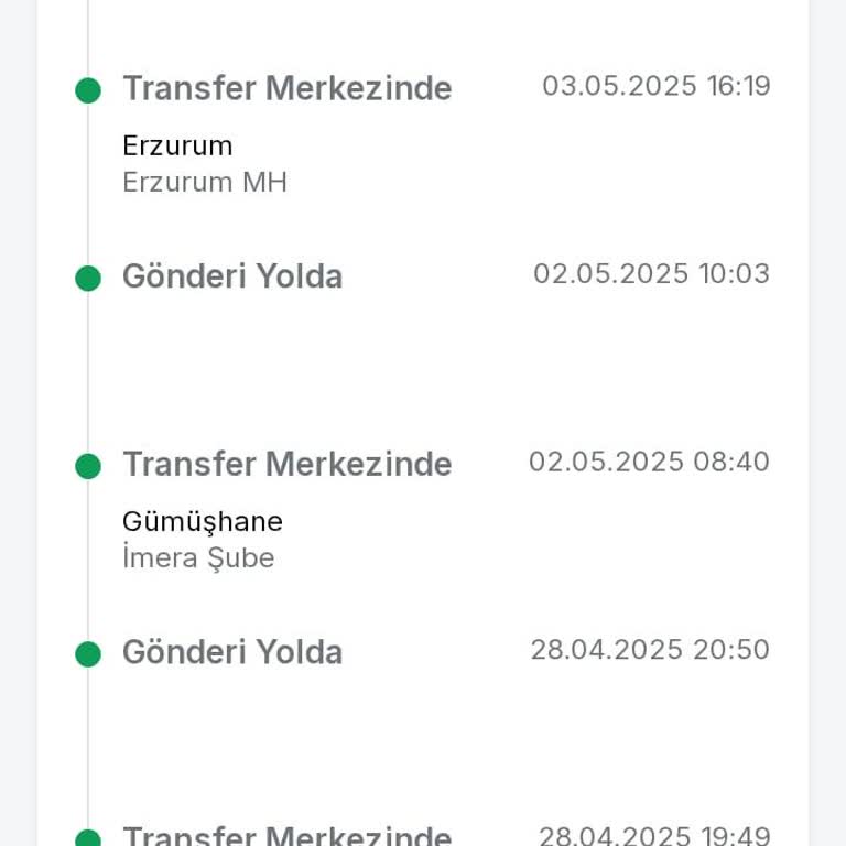 Siparişim Yanlış Şehirlere Gönderildi, Teslimat Gecikti