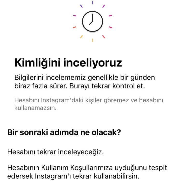 Instagram Hesabım Sık Sık Haksız Yere İncelemeye Alınıyor, Çözüm Bekliyorum