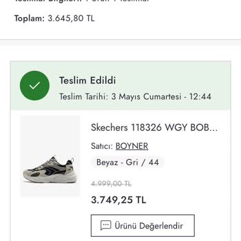 Yanlış Renkli Ürün Gönderimi Ve Değişim Sorunu