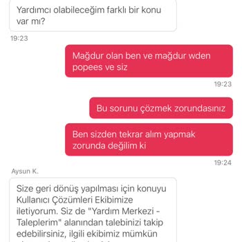 Eksik Sipariş Ve Yetersiz Çözüm Süreci Müşteriyi Mağdur Ediyor