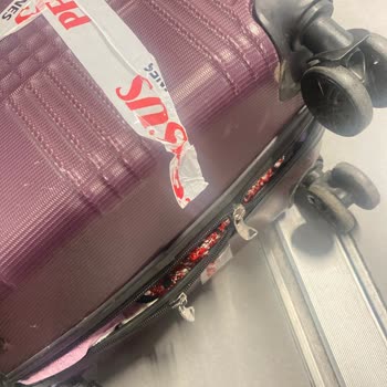 Uçuş Sonrası Valiz Hasarı Ve Yetersiz Müşteri Desteği