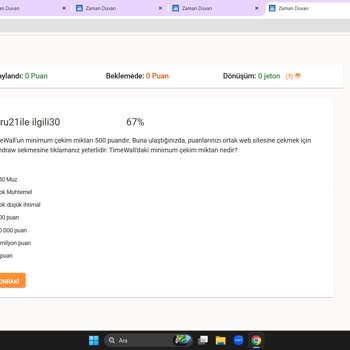 Kazandığım Coinler Teslim Edilmedi