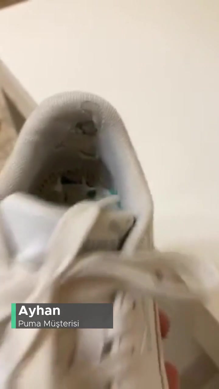Puma Ayakkabı Taban Ve Astar Sorunu videonun kapak resmi