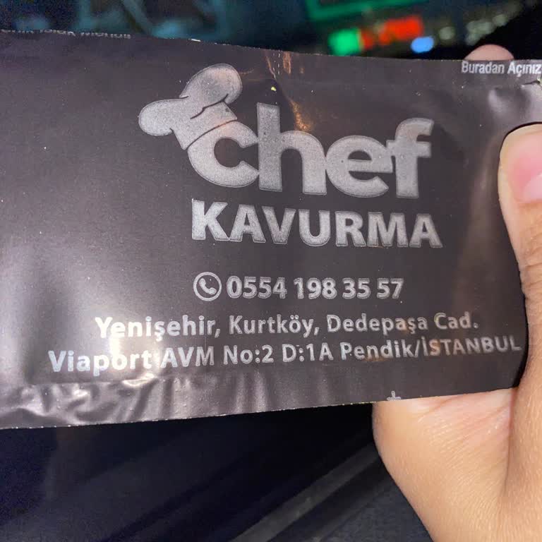 Chef Kavurma Saygısız İlgisiz Bir Durum