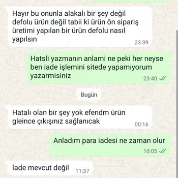 Sipariş İptali Yapılamıyor, Müşteri Hakları Hiçe Sayılıyor