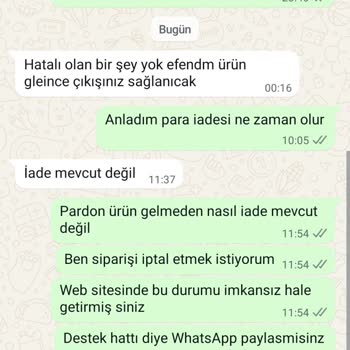 Sipariş İptali Yapılamıyor, Müşteri Hakları Hiçe Sayılıyor