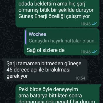 Güneş Enerjili Powerbank Güneş Enerjisiyle Çalışmıyor