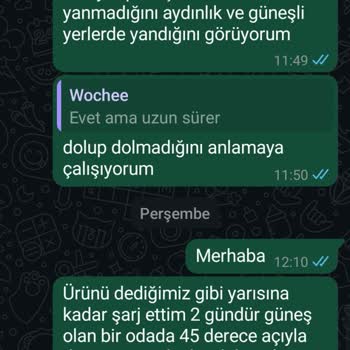 Güneş Enerjili Powerbank Güneş Enerjisiyle Çalışmıyor