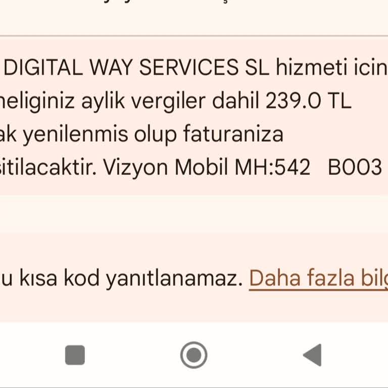 Onayım Olmadan Htp Digital Way Aboneliği Ve 239 TL Ücret Kesintisi Mağduriyeti