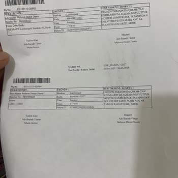 Lumberjack Ayakkabıda Taban Sorunu Ve İlgisizlik