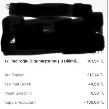 Küflü Ürün İadesinde Kupon Engeliyle Karşılaştım