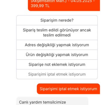 Migros Yemek Siparişlerimde Yaşadığım Teslimat Ve İletişim Sorunları