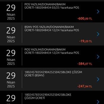 Yapı Kredi Pos Cihazında Beklenmedik Yüksek Kesinti Mağduriyeti