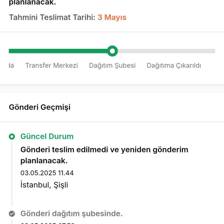 Aras Kargo Teslimatında Tekrar Eden Gecikme Endişesi