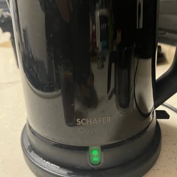 Schafer Çay Makinesinde Çayın Üzerinde Tortu Sorunu