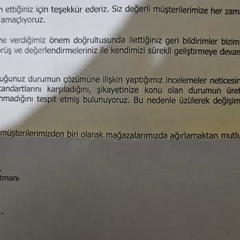 İlk Yıkamada Pantolonda Oluşan Hasara Kiğılı'dan Tatmin Etmeyen Yanıt