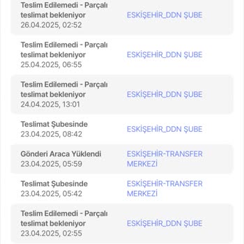 Yurtiçi Kargo Pişmanlık
