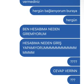 Hesabıma Erişim Engellendi, Paramı Kullanamıyorum