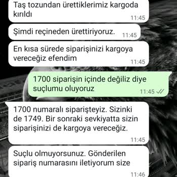 Siparişlerim Teslim Edilmedi, İletişim Yetersiz Ve Oyalayıcı