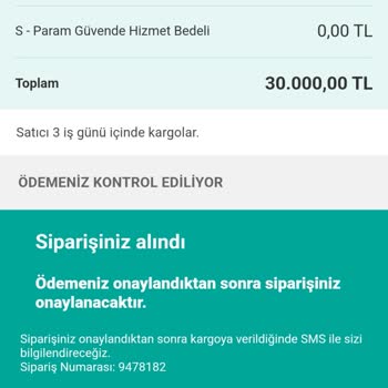 Güvenli Ödeme Sanıp İki Kez Ödeme Yaptım Paramı Geri Alamıyorum