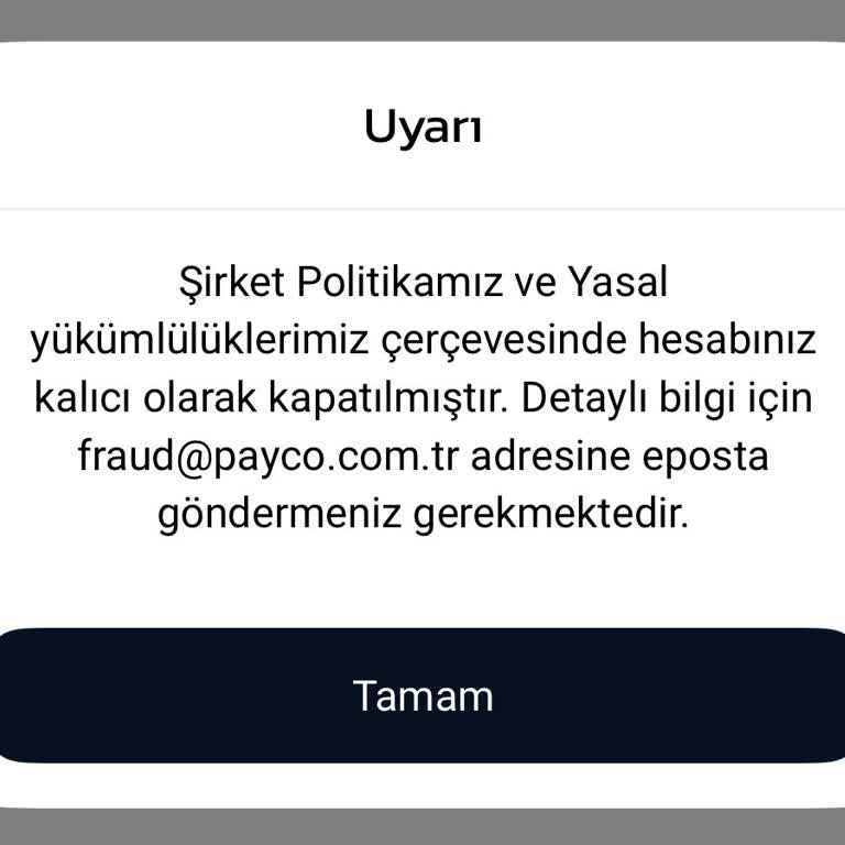 Bloke Olan Hesabım Ve 9 Gündür Cevapsız Kalan Destek Taleplerim