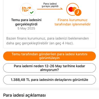 İade Süresindeki Gecikme Müşteriyi Mağdur Ediyor