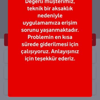 Vodafone Pay'e Giriş Sorunu Ve Mağduriyet