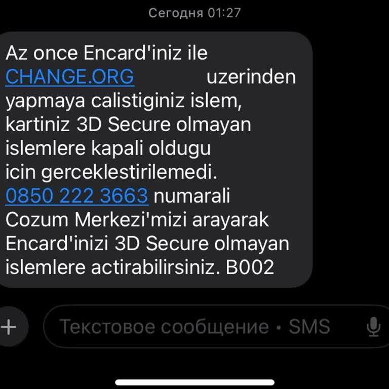 Change.org Tarafından İzinsiz Para Çekme Girişimi