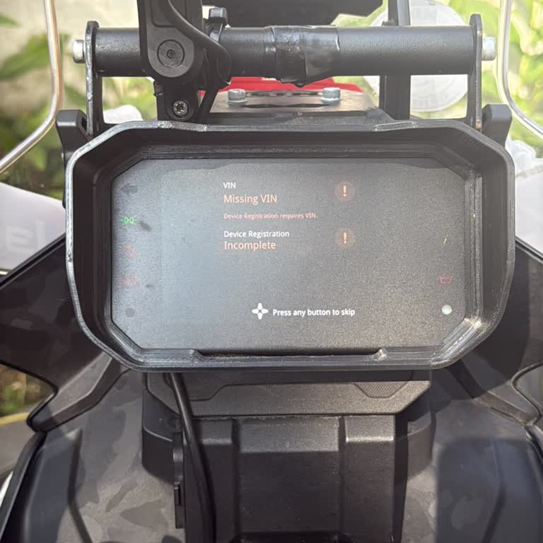 Can't Stop CFMOTO 450MT Registration Screen From Popping Up